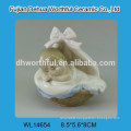 Ceramic home decoration in baby shape white porcelain decoration